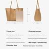 Leather Women's Bag Tote Bag Summer Hand-held Large Bag Cowhide Commuter Shoulder Bag Women's Large Capacity