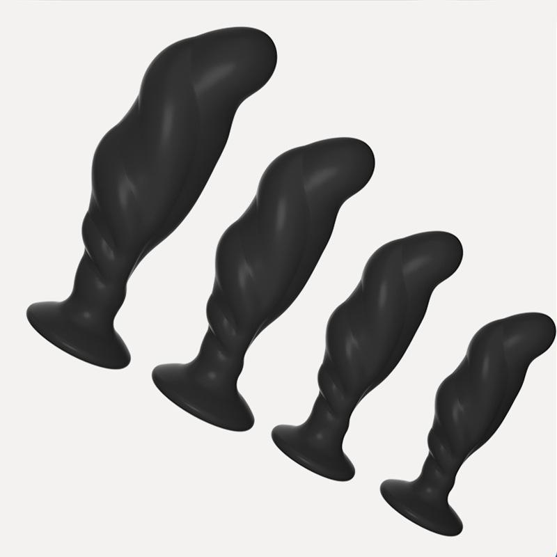 Silikonowy Korek Analny Kształt Kijanki Korek Analny Anus Dupa Zabawki Seksualne Masaż Prostety