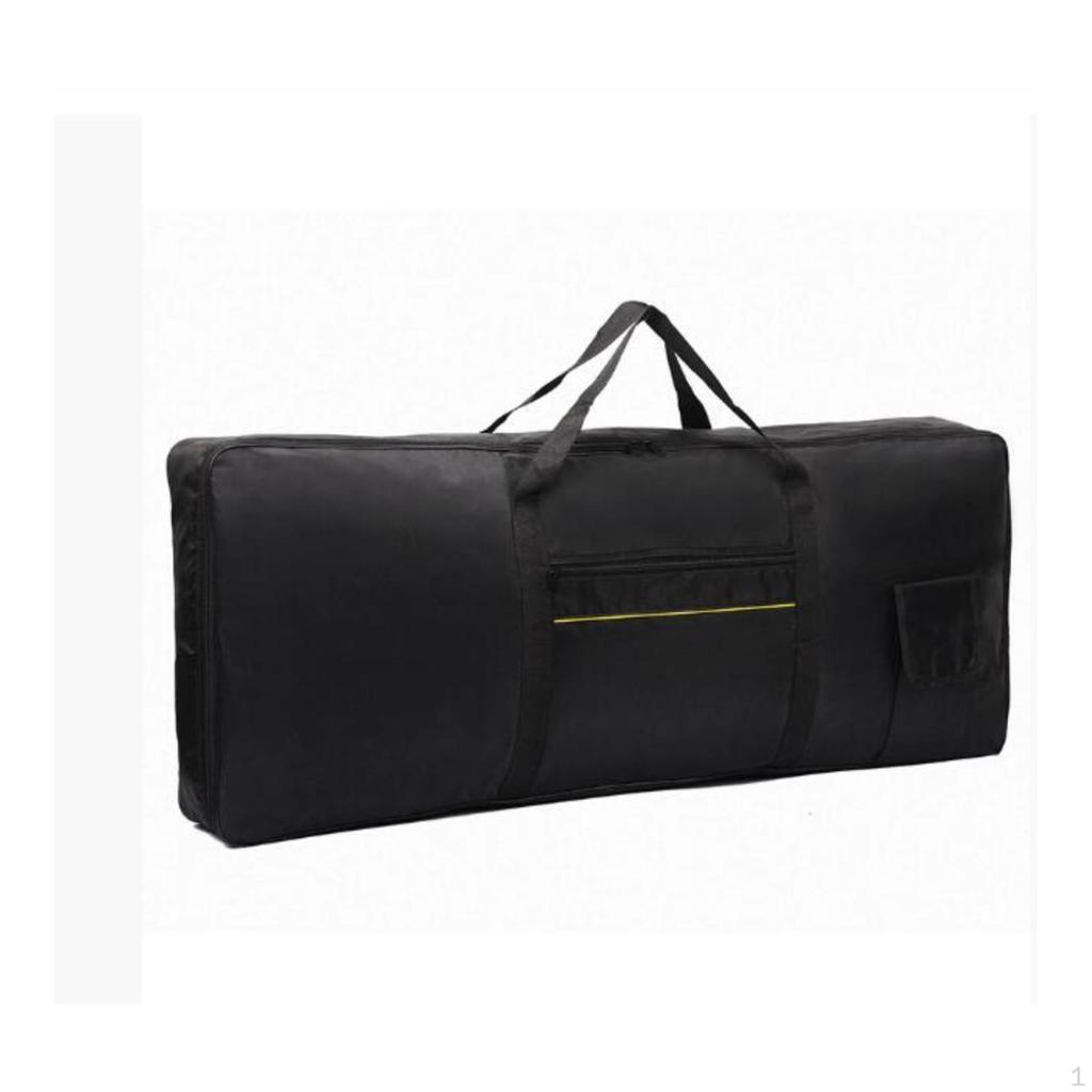 61 Key Keyboard Bag, Electric Case, Dustproof, Storage Pockets for Carrying, Performance