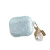 Applicable apple bluetooth headset protective case tpu soft case new AirPods 1 shell pattern protective case pearl lanyard