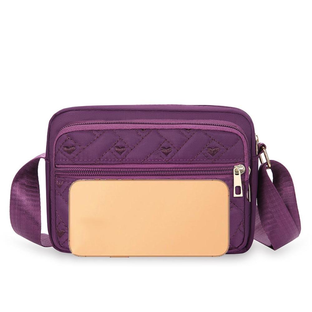 Elegant Middle Aged Shoulder Bag Large Capacity Woman Messenger Bag Daily