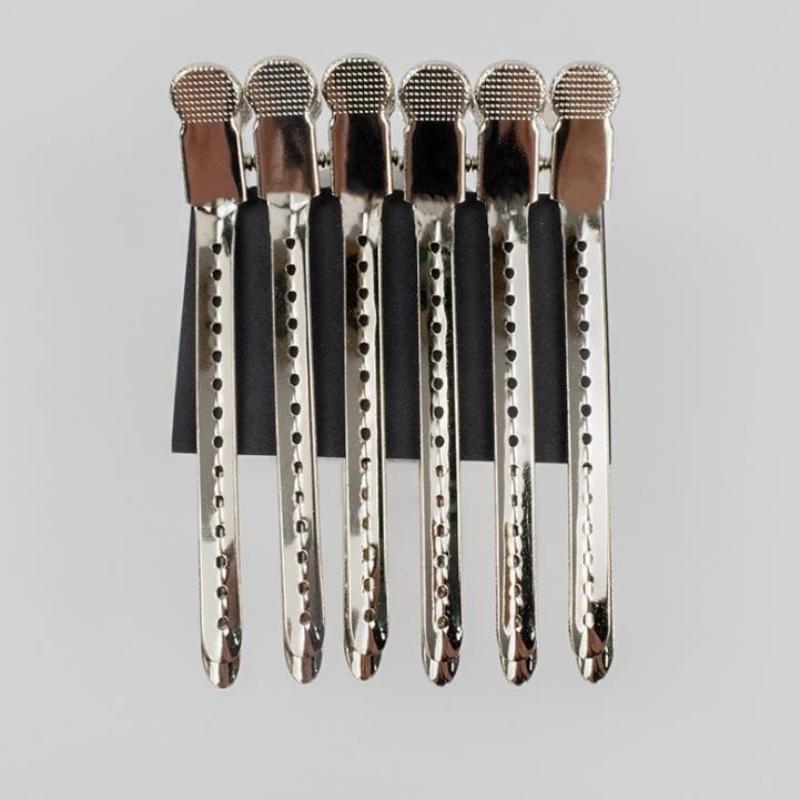 12pcs Salon Professional Hair Clips  Alligator Hair Clips Duckbill Sectioning Clamps Styling Wave Tool for Barber Hair Accessory