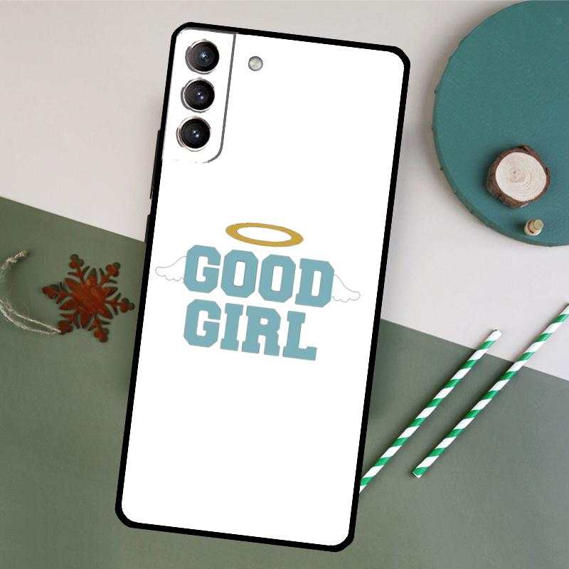 Good Bad Girl Best Friend Phone Case For Samsung Galaxy S25 S20 S21 S22 S23 S24 S26 Ultra S10 Plus S25 FE Back Cover
