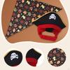 Cat Pirate Costume Cosplay Hat and Triangle Bandana Halloween Apparel