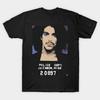 Prince In Mugshot Comic Art T-Shirt Tops Tees Men's Women's Short Sleeve All Sizes S To 4XL