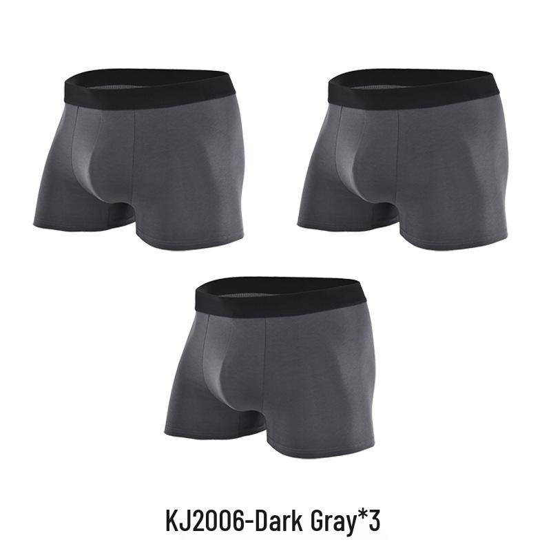 Men's Pure Cotton Breathable Boxer Briefs