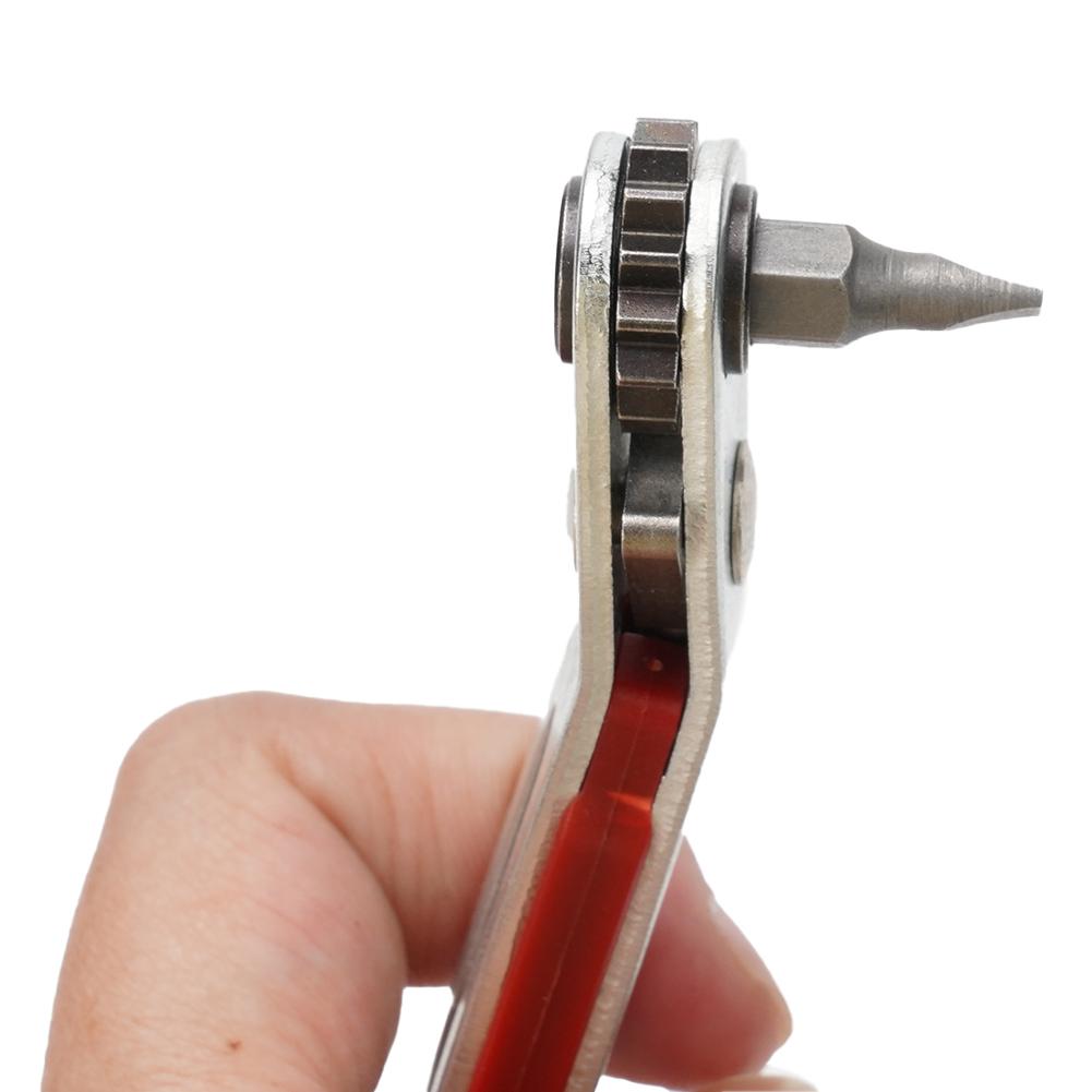 16 Teeth Screwdriver Bit Elbow Head Screwdriver Handle 11pcs/set