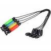 Fishing Alarm Swinger Steel Chain Steel Aluminum Set Swinger Carp Fishing Indicator 4 Color Bite Alarm Fishing Tools 2025 New