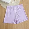 Tangge Women's Mid-Waist Mulberry Silk Boxer Briefs - Comfortable Silk Base Layer Panties