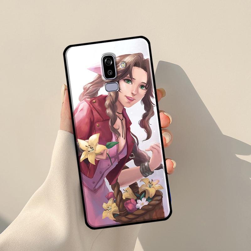 Aerith Gainsborough Final Fantasy Case For Samsung Galaxy J3 J5 J7 2017 A3 A5 J1 2016 J4 J6 Plus A6 A7 A8 A9 J8 2018 Coque