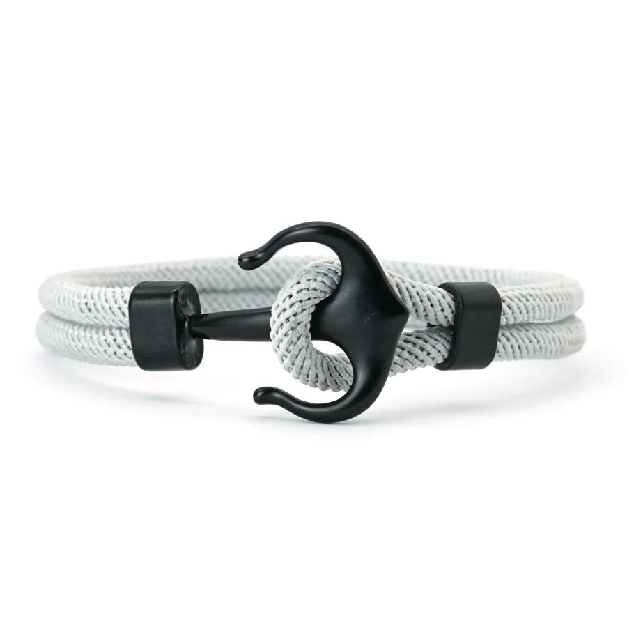 Fashion Men Anchor Bracelet With A Grade 4mm Thread 7 Colors Available Outdoor Cool Riding Sports Sweat Absorbent Rope Braslet