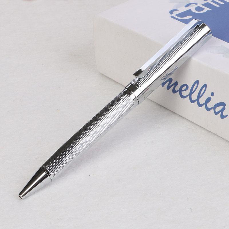 Huaqi Pen Engraved Orb Pen Rotating Ballpoint Pen Metal Pen To Pen Business Gift