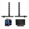 UHNO Soundbar Mount, Dedicated Bracket for TVs Above or Below, Wall Mountable To Fit Your TV, 23.5 Lbs (10 Kg) Weight Capacity, Universal Type