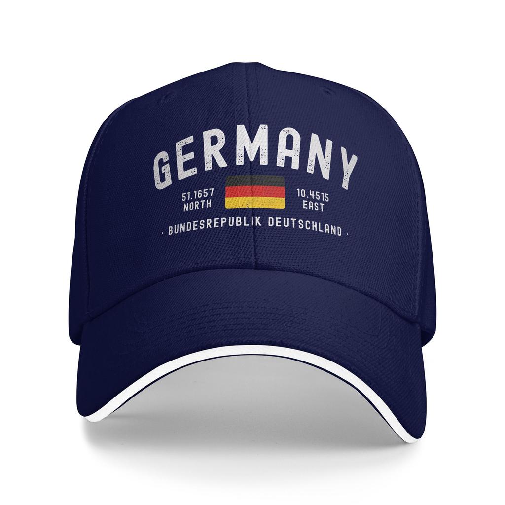 Deutschland Flag of German Baseball Cap  Classic Trucker Hat Summer UnisexTeens Tennis Skate Snapback Cap