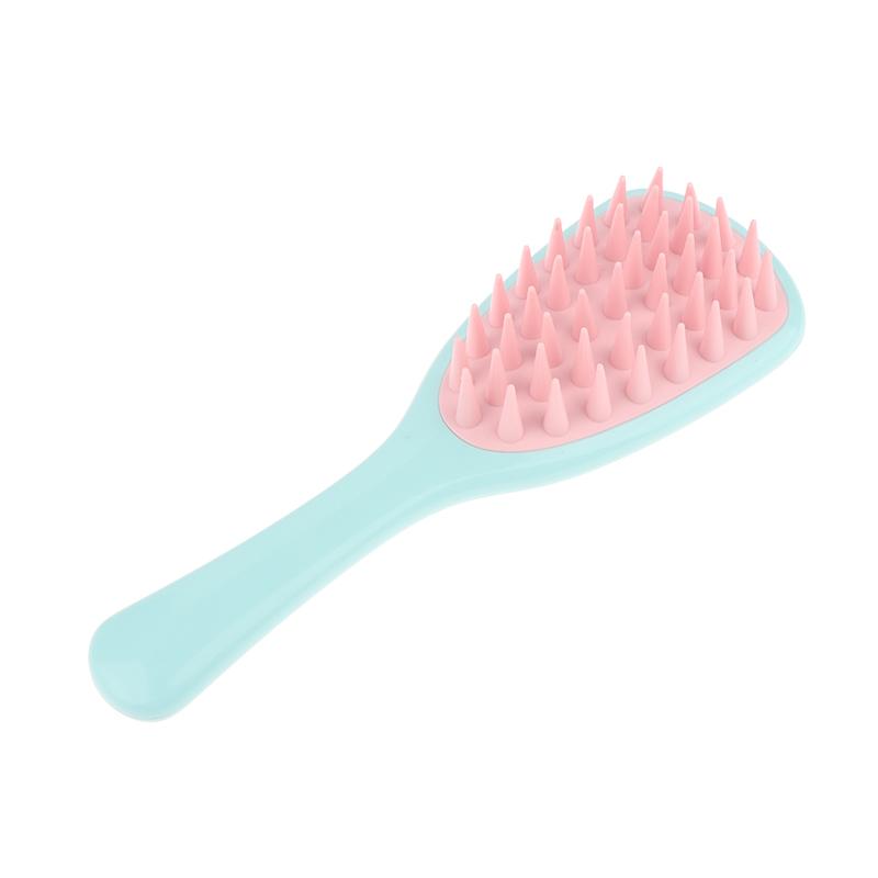 Long Handle Shampoo Brush Silicone Scalp Massage Comb Hair Washing Brush Head Massager Bath Brush Body Scrubber Hair Accessories