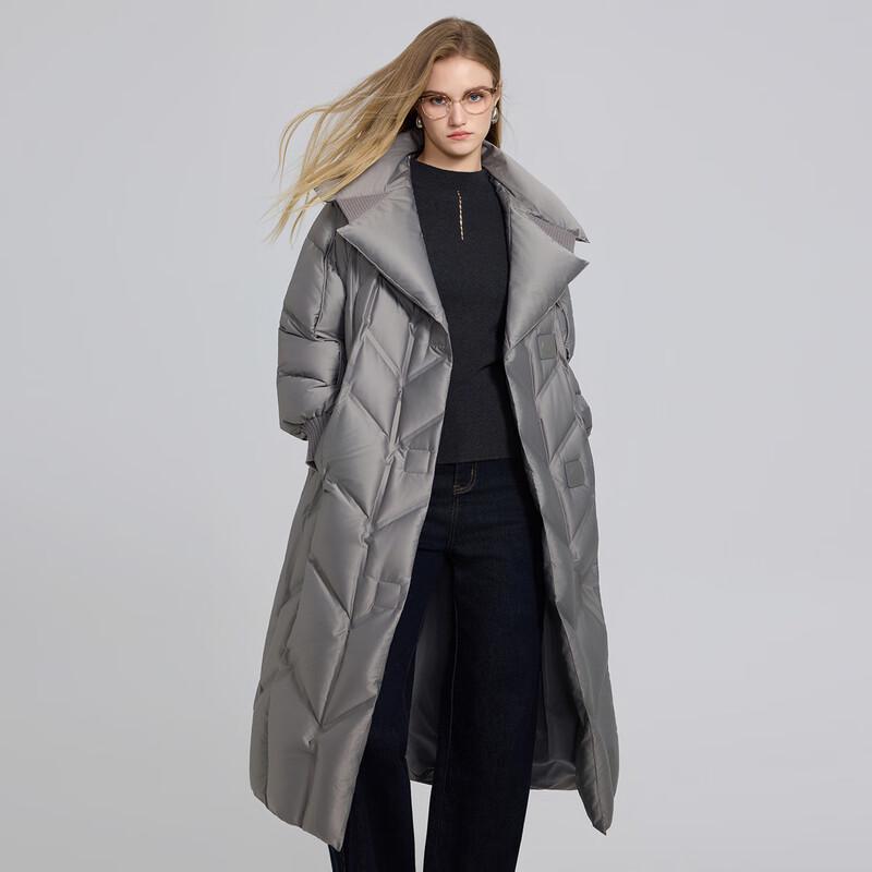 Women's Loose Fit Thickened Long Down Jacket