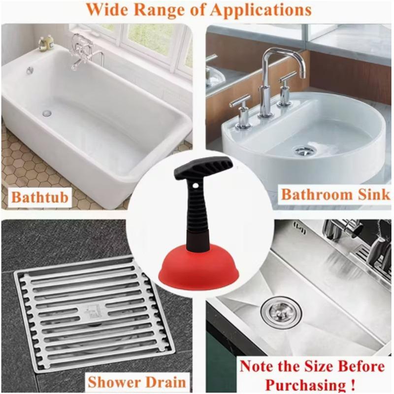 Küchen-Saugnapf-Abflussstopfer Badezimmer-Rohrreiniger Spülbecken-Stopfer Abflussreinigungswerkzeug Haushalts-Spülbecken-Rohrreiniger Werkzeug
