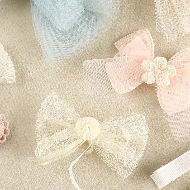 Accessories Socks Shoes And Hats Hair Accessories Lace Bow Hairpin Accessories Headdress Brooch Embroidery Diy Clothing Accessories