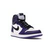 Air Jordan 1 Retro High OG Court Purple 2.0 Unisex Sneakers White Black 555088-500