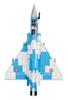 COBI Kocky Francouzské vojenské letadlo Mirage 2000 148 400 dílů Kompatibilní s Lego [VYROBENO V EU] 5801