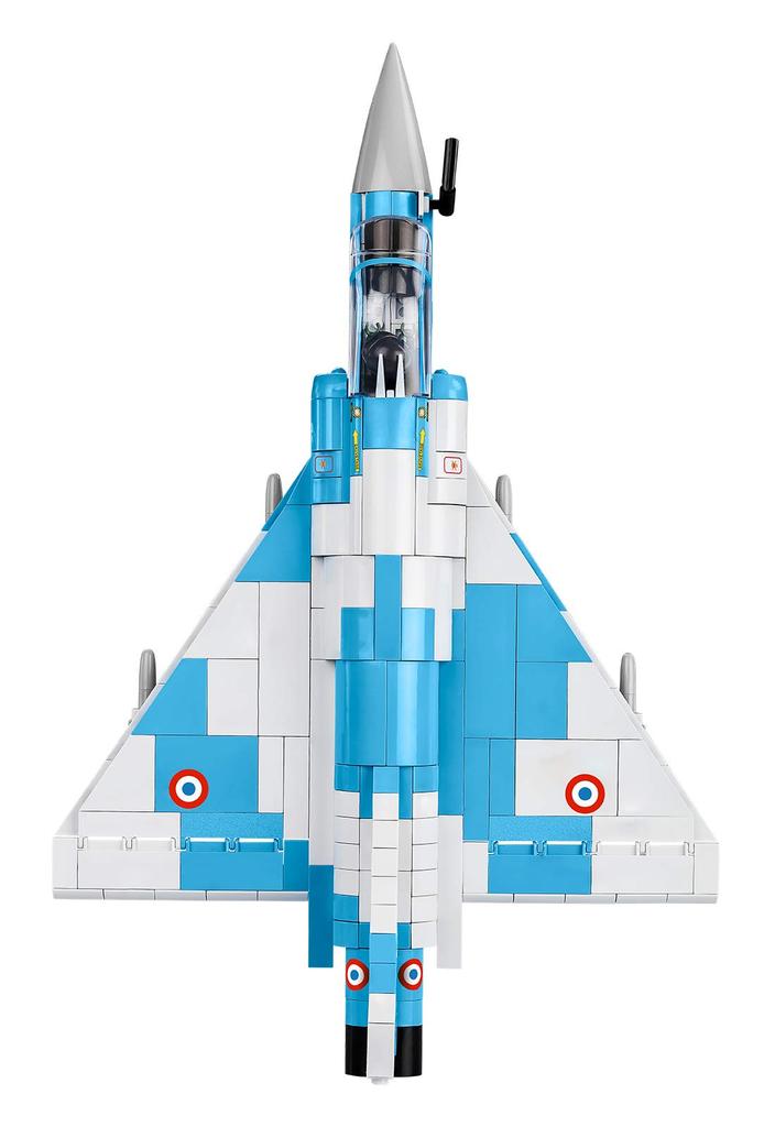 COBI Kocky Francouzské vojenské letadlo Mirage 2000 148 400 dílů Kompatibilní s Lego [VYROBENO V EU] 5801