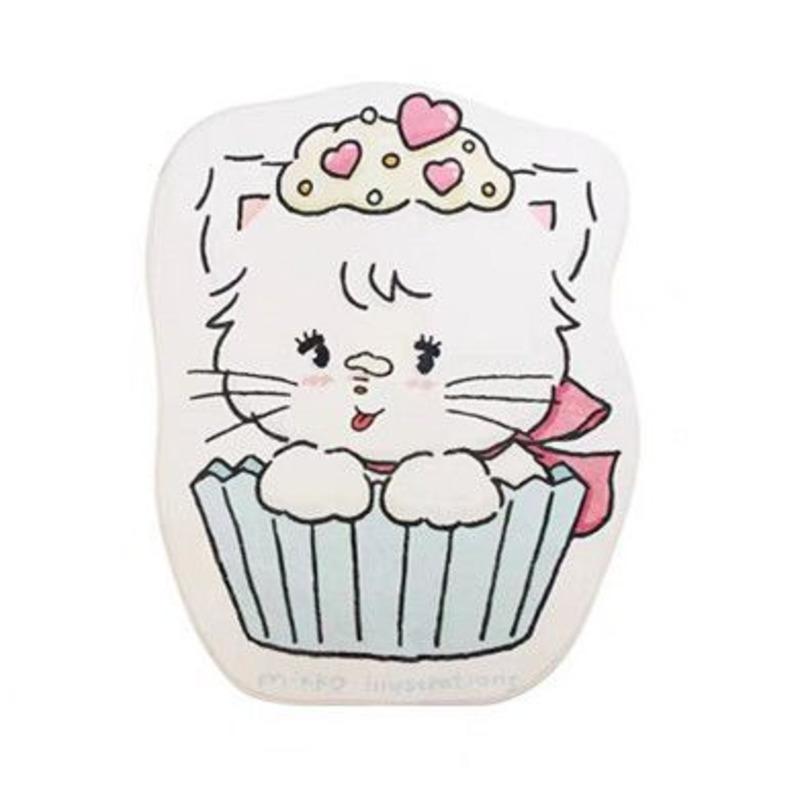 

Cartoon 3D Mikko Rug Souffle Mousse Cammy Latte Irregular Lounge Rug Kawaii Girls Bedroom Bedside Carpet Home Decor 40x60cm
