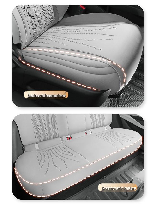 BYD Seal 06 DMI Suede Car Seat Cushion - Full Coverage Saddle Pad Cover