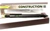 TROIKA Ballpoint Pen with Centimeter and Inch Black Gold Multi-Function Ruler, Level, Construction,