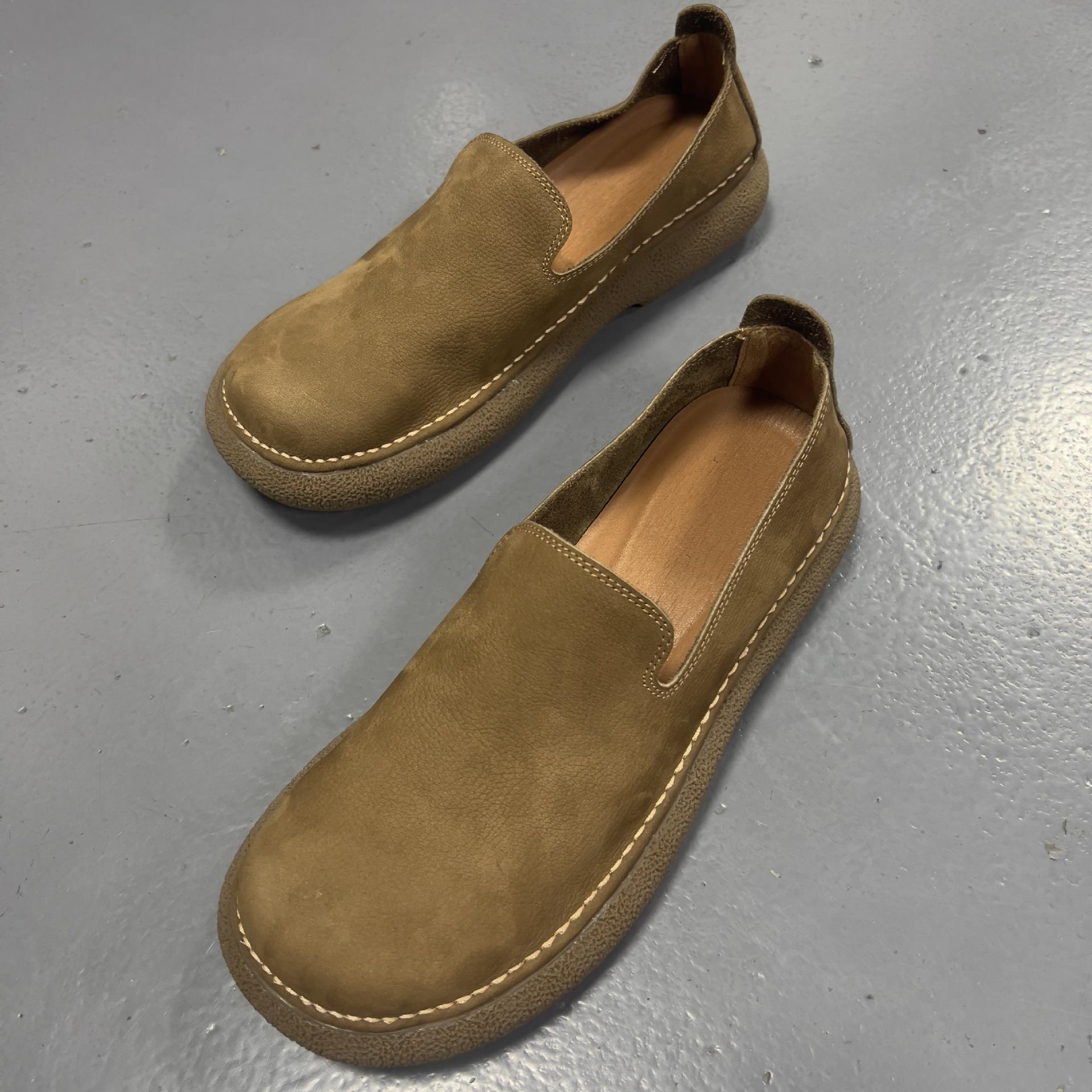 

Мужские повседневные слипоны из натуральной кожи для вождения 42