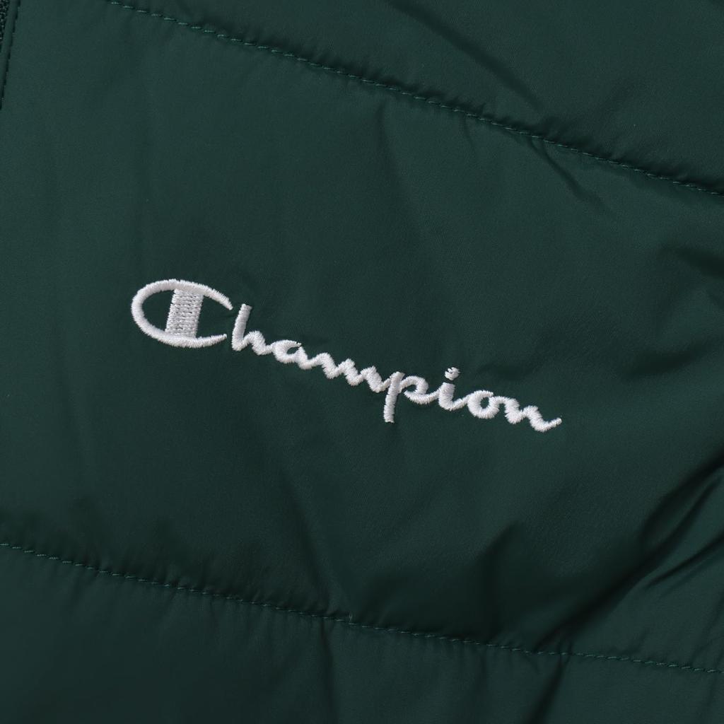 Champion Golf Zip Deep Script Logo Women's Vest, CW-AG606, Green, Stretch, Warm, Windproof, Water-Repellent,
