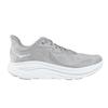 HOKA Clifton 10 Running Gray and Breathable Sneakers for Running and Walking Shoes, (1162030-STLLR), Men's, Ultra-Lightweight, Cushioned, (Gray/Size