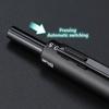 Press Type Multi-Function Pen 3 Colors Ink Mechanical Pencil Fashion Signature Pen  School Office