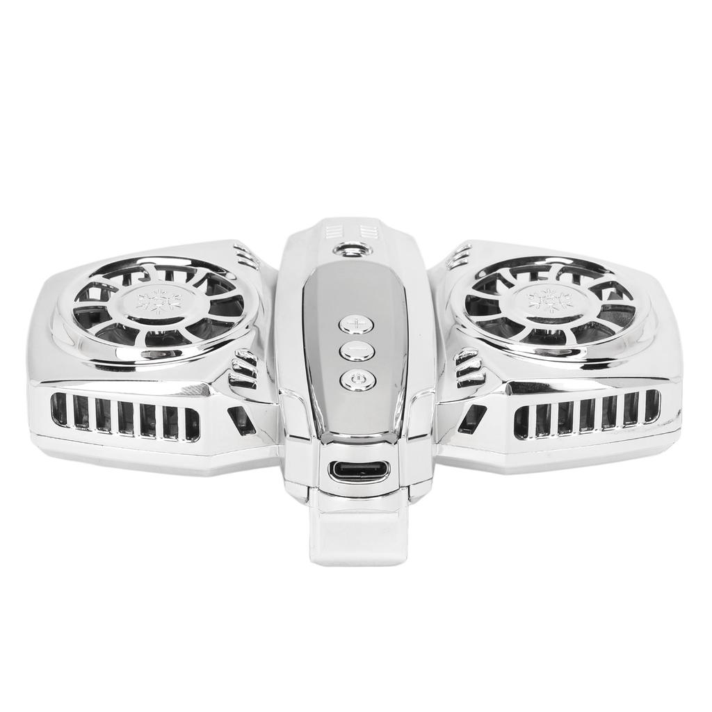 Semi Conductor Phone Cooler Temperature Regulation Cellphone Radiator With Dual Cooling Chip For