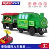 Electric Car Remote Control Train Children's Educational Toys Compatible Wooden Track Wholesale Baby Gift Toys