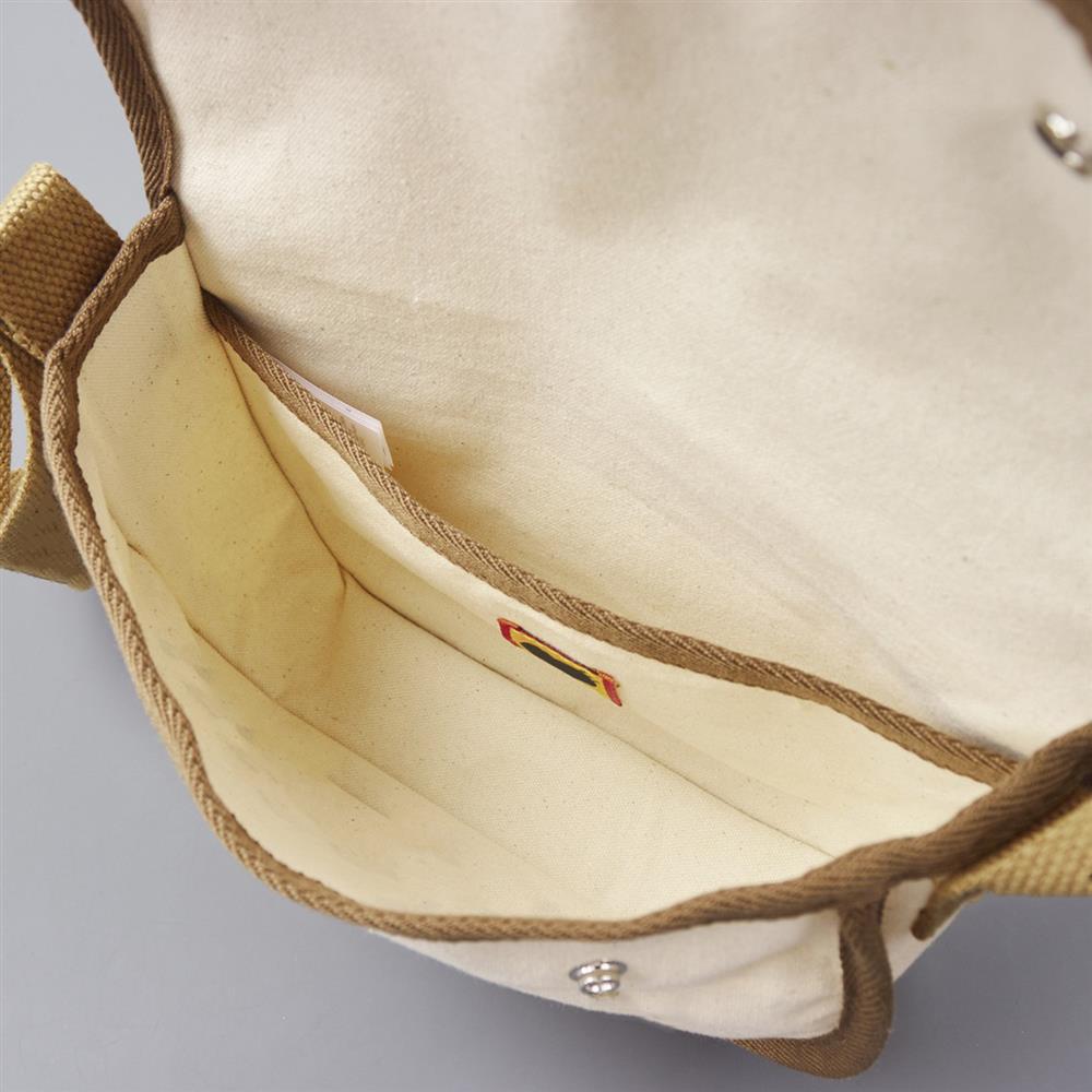 Retro Canvas Saddle Shoulder Bag - Women's Underarm Hobo Style