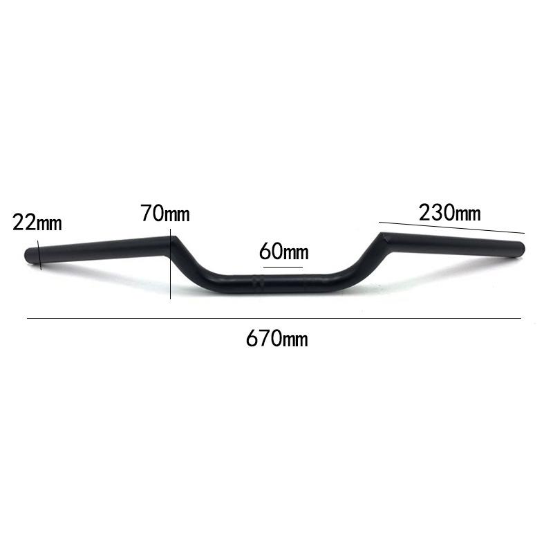 Applicable CG125 Retro Modified Harley Cruiser Motorcycle Handlebar
