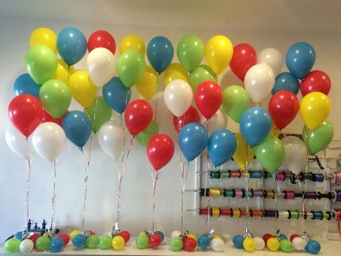 100 Stück Latexballons Bunt Groß 30cm Geburtstag