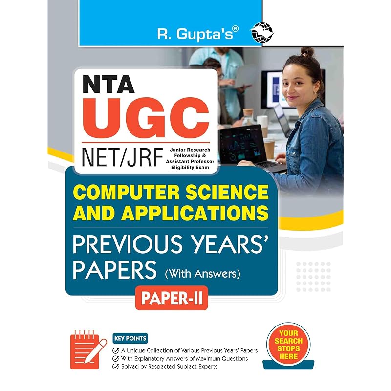 NTAUGCNET/JRF: Computer Science & Applications (PAPERII) Previous Years' Papers (With Answers)