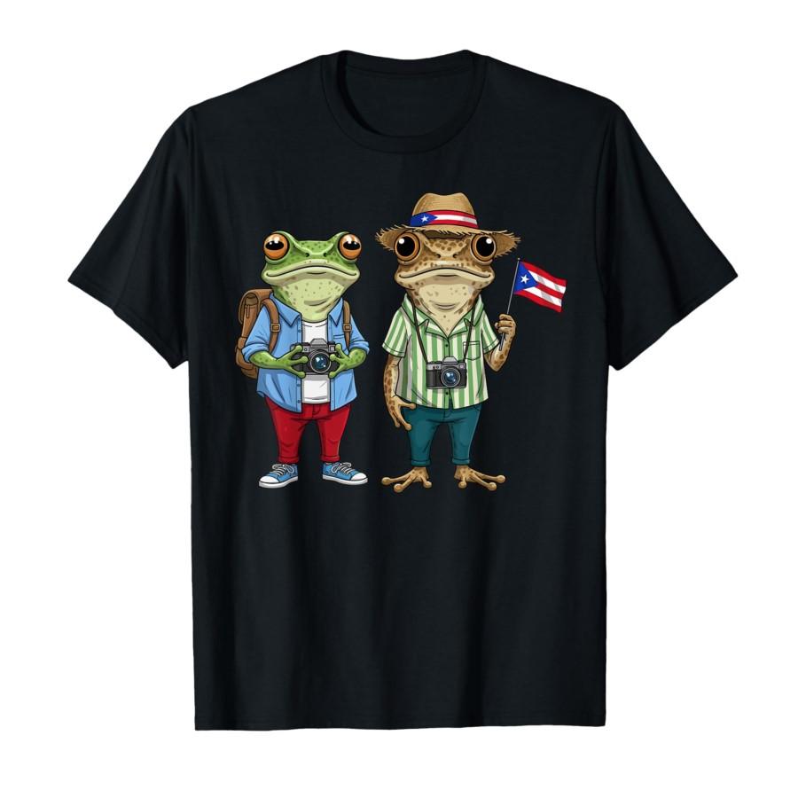 

Más Fotos Puerto Rico Rican Flag Funny Sapo Concho Frog Meme T-shirt Men Women 100% Cotton T Shirts Short Sleeve Tops P451 S