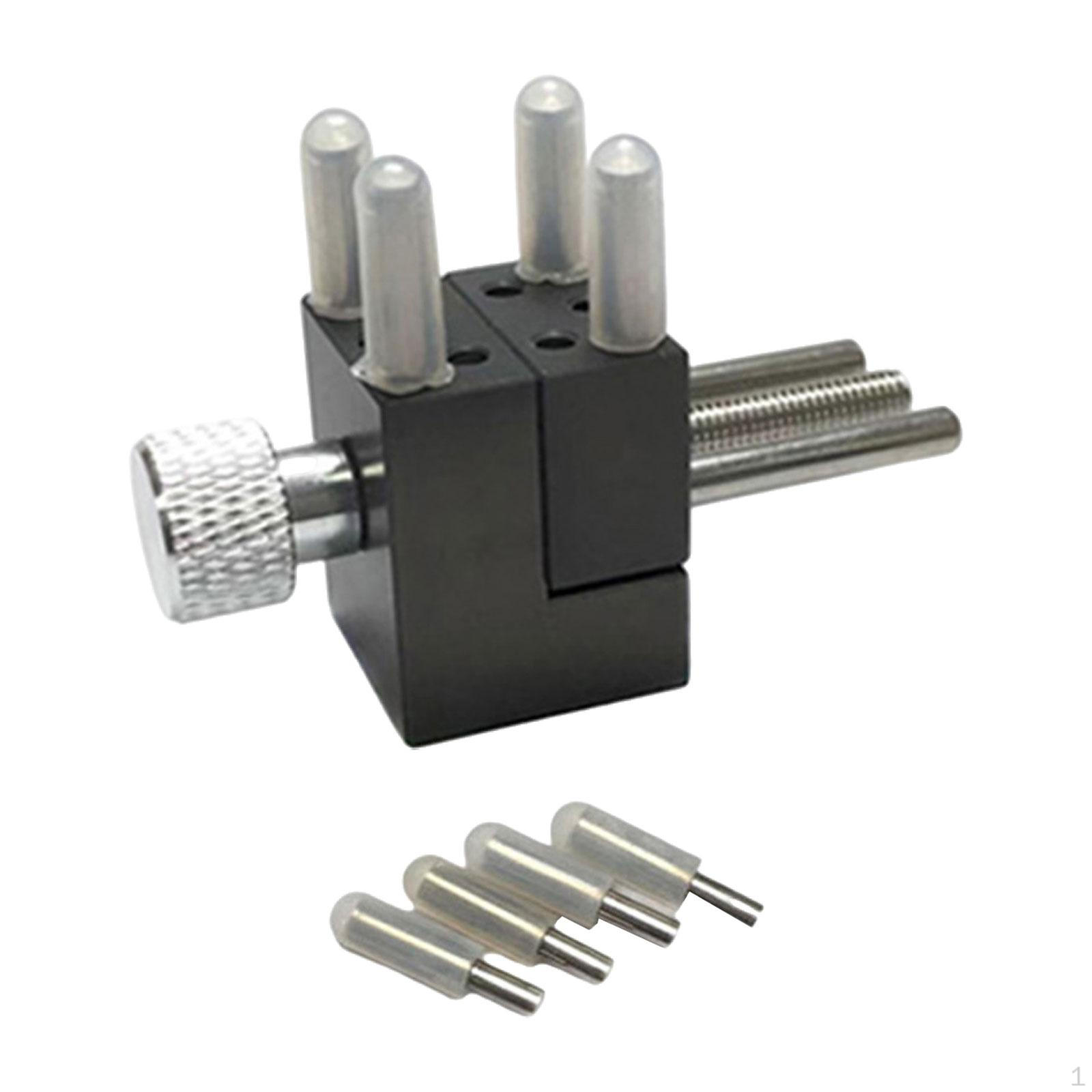 

Мини тиски настольные DIY Инструмент для моделирования и рукоделия Портативные регулируемые Модельный верстак для часов without base