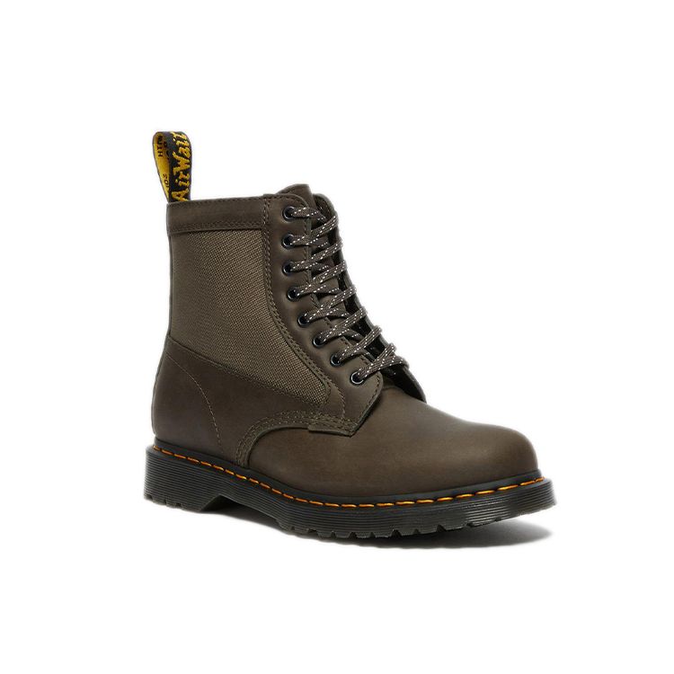 Dr. Martens 1460 Panel Leather Round Toe Lace-Up Short Boots Unisex boots Gray 26912481