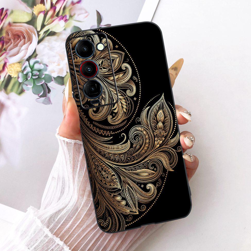 Handyhülle Für Tecno Camon 18P Hülle CH7 Süße Katze Mode Lustig Bemalt Fundas Für Tecno Camon 18P Gehäuse