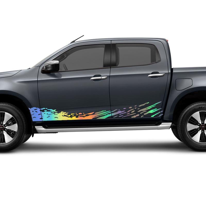 Pickup Sticker For Ford Ranger Toyota Hilux Nissan Frontier Dodge RAM Maxus T60 Universal Car Decor Decal Cover Auto Accessories