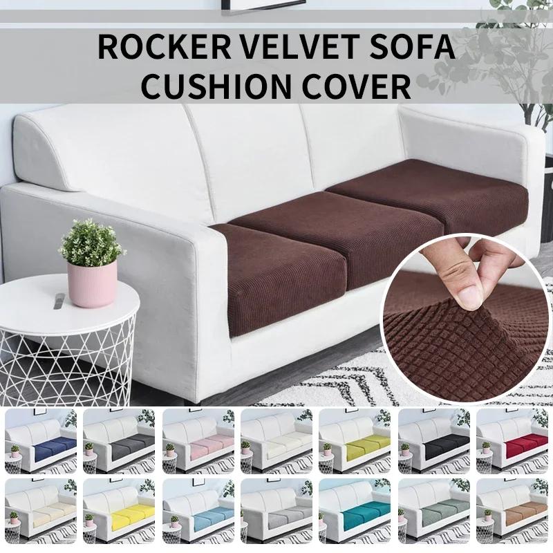 Jacquard Sofa Cushion Cover Elasticity All-season Universal Shower Cap Design for Easy Installation Suitable for All Occasions