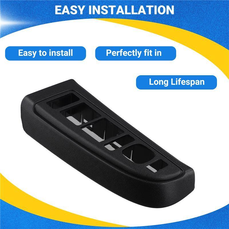 AA92-Car Front Left LH Power Window Switch Bezel Fits For Chevy GMC 15883319 15883320 15883323