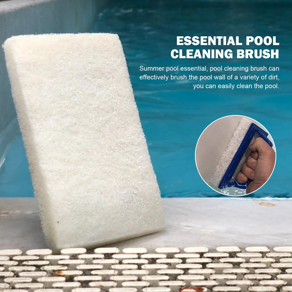Poolwand-Reinigungsbürste Wasserlinien-Schrubber Reinigungs-Pool Hot Spring Schwimmbad Spa Wanne Zubehör Schwammbürste Pools Reiniger