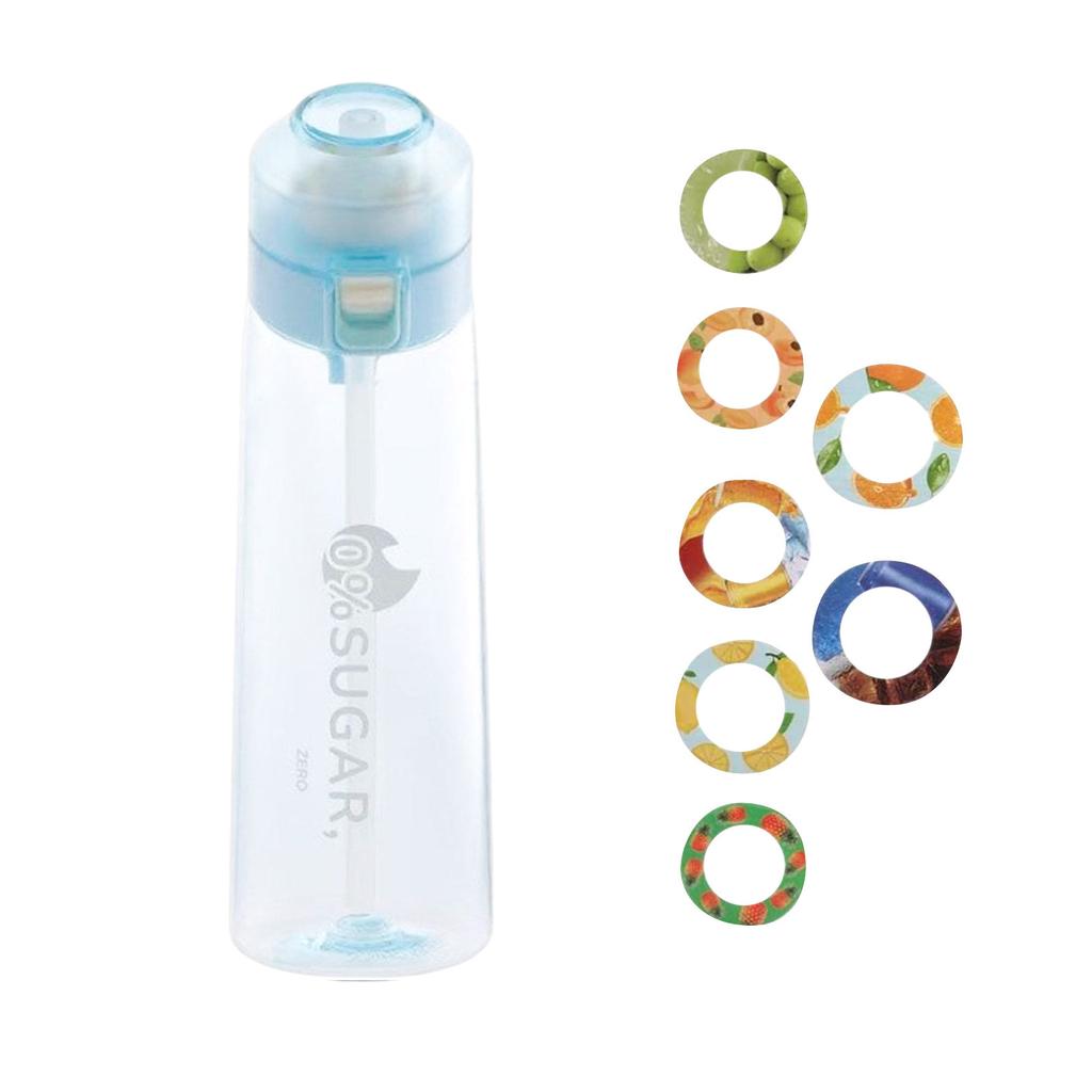 Tasting Fruit Water Bottle, 0 Sugar And 0 Calorie, - Suction Cup, Multiple Rings