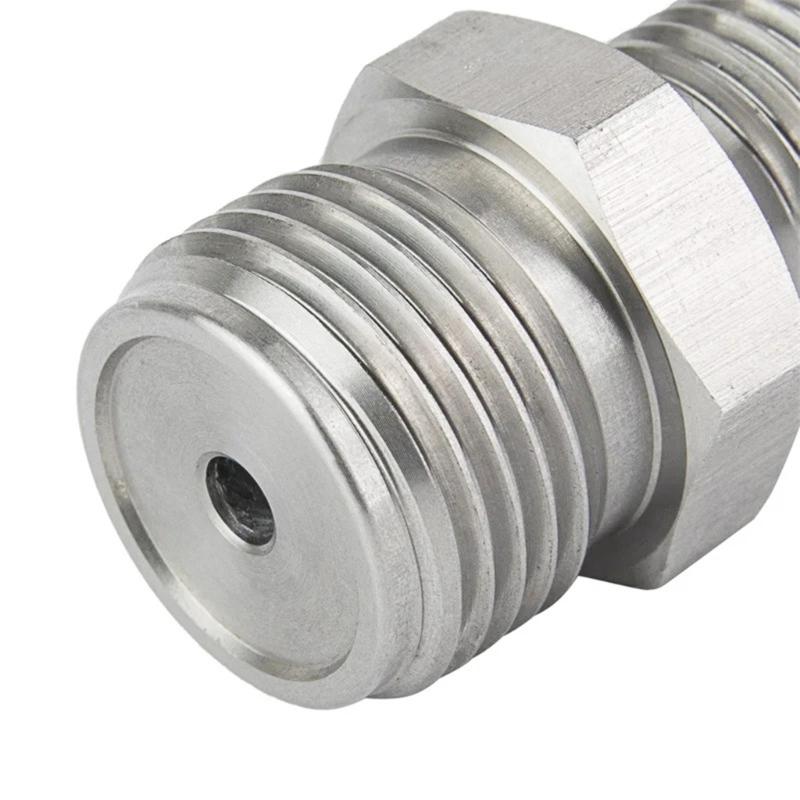 Stainless Steel Ported Fuels Rails Fitting For 2004.5-10 LLY LBZ LMM Fuels Regulator Vehicles Accessories