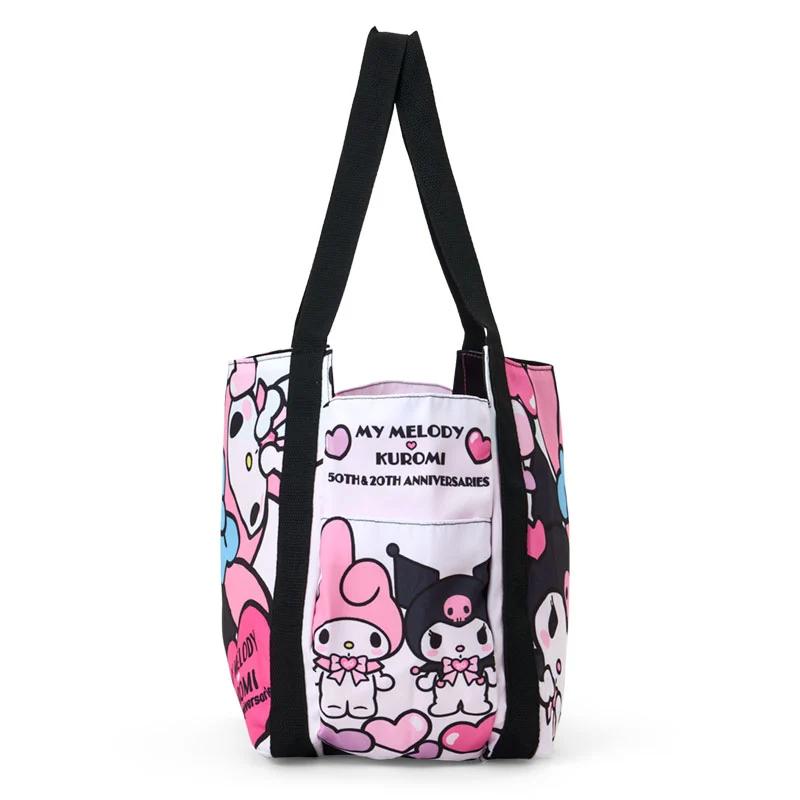 Sanrio My Melody & KUROMI Printed Tote Bag NEW Sanrio Characters