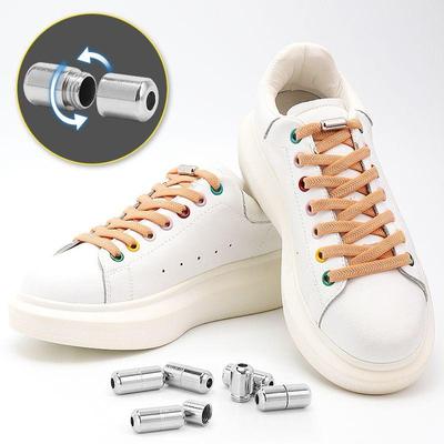 NR 8 Nieuwe Elastische Veters zonder stropdassen Schoenveters voor Sneakers Platte Geen Stropdas veters Kinderen Volwassen Snelle Schoen kant Rubberen Band Shoestring